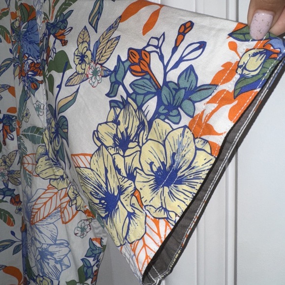 Free Planet Hawaiian Button Shirt Big &‎ Tall Mens 4X  Short Sleeve MSRP $60 NWT - Picture 3 of 11